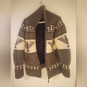 Men's Stylish Gray Zip-Up Sweater